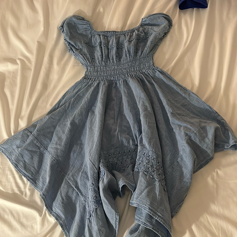 Navy blue dress